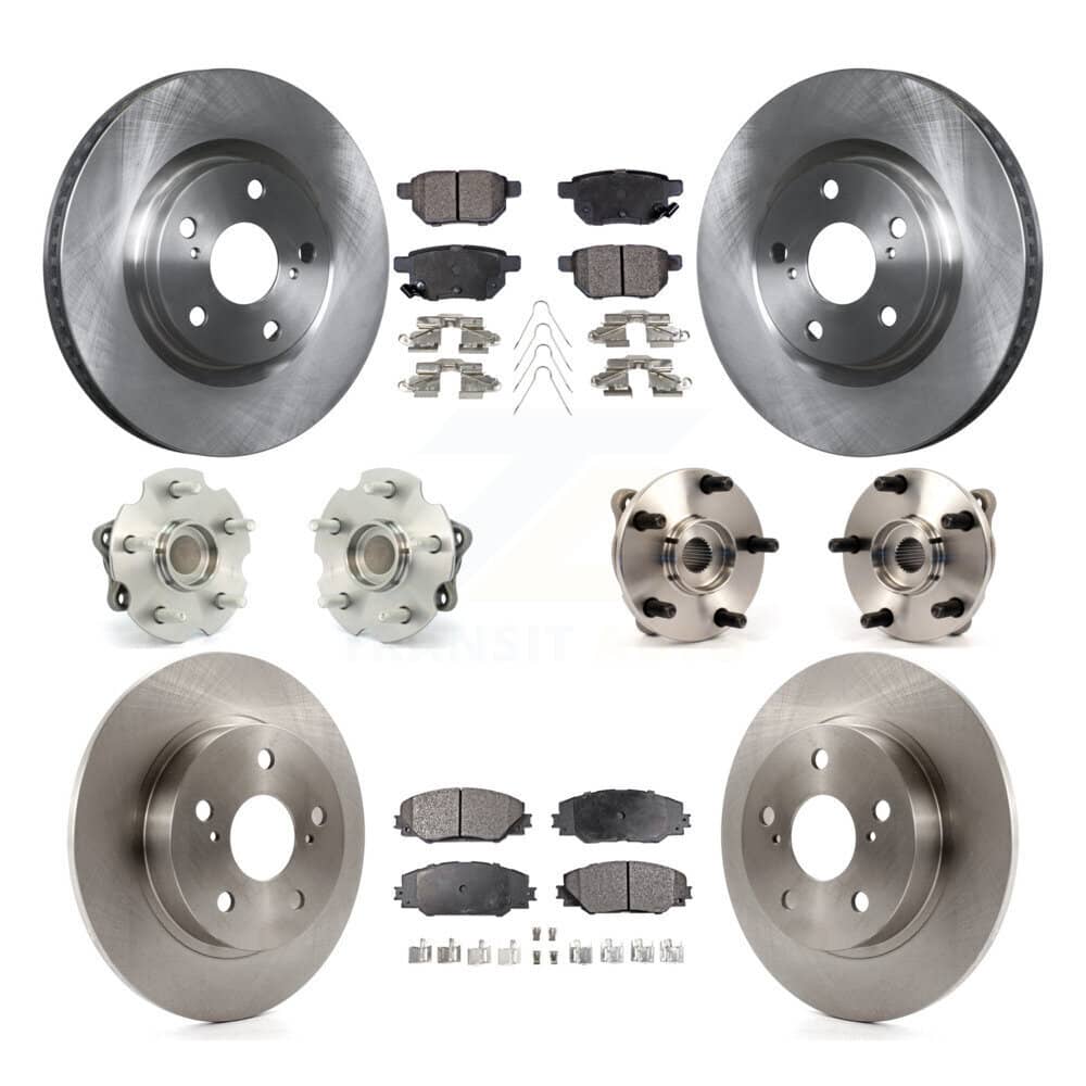 Transit Auto - KBB-108927 - Front and Rear Wheel Bearing and Hub Assembly Kits