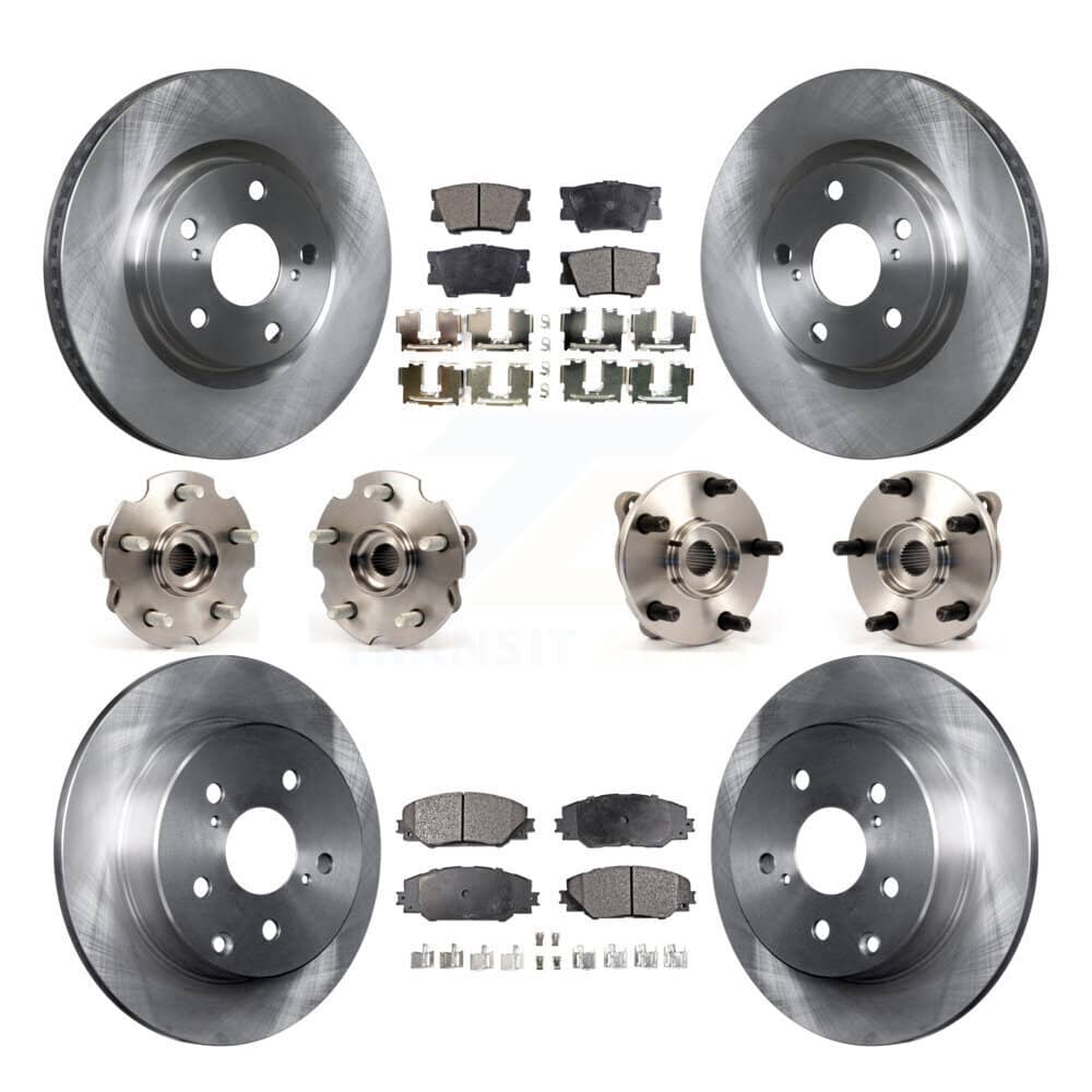 Transit Auto - KBB-108935 - Front and Rear Wheel Bearing and Hub Assembly Kits