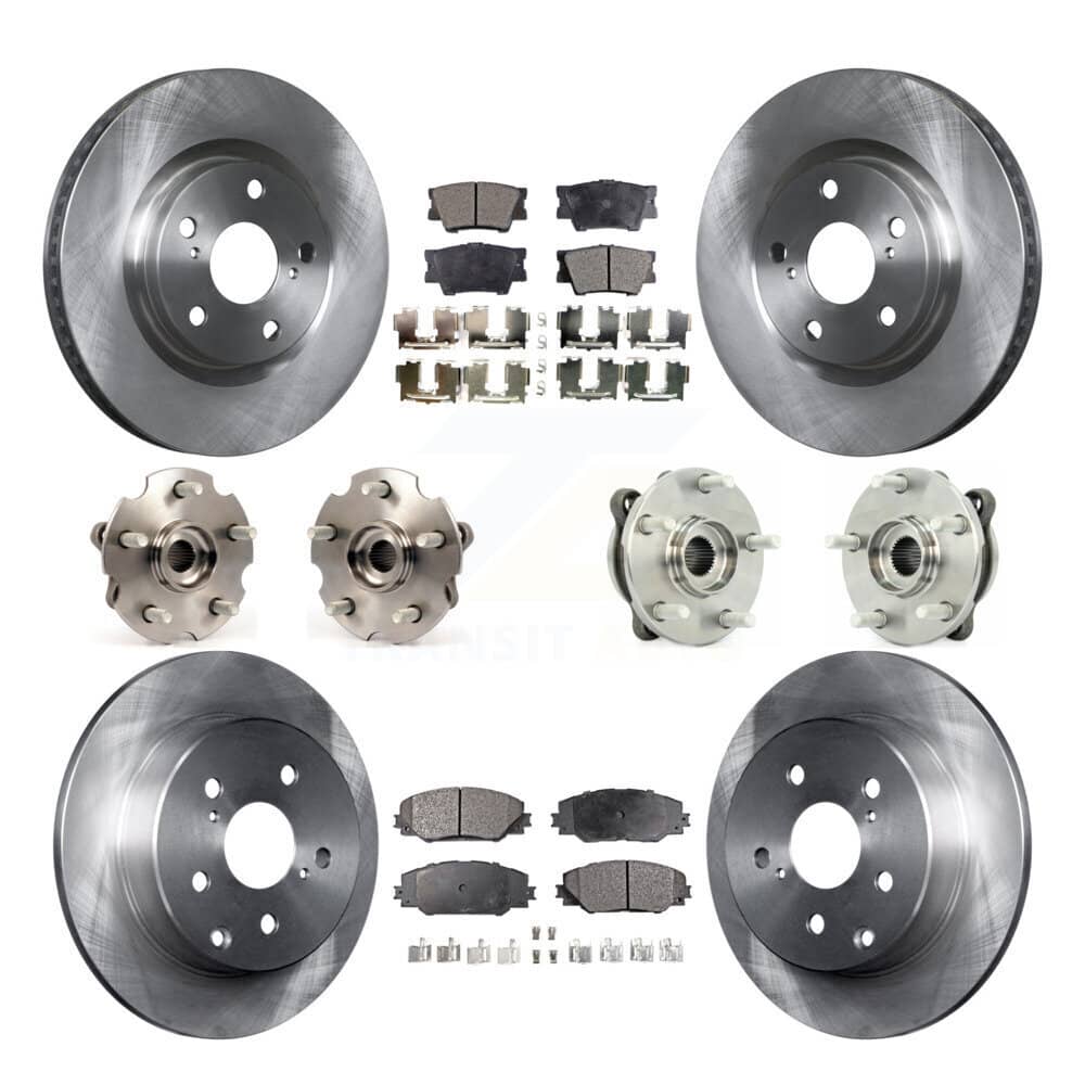 Transit Auto - KBB-108937 - Front and Rear Wheel Bearing and Hub Assembly Kits