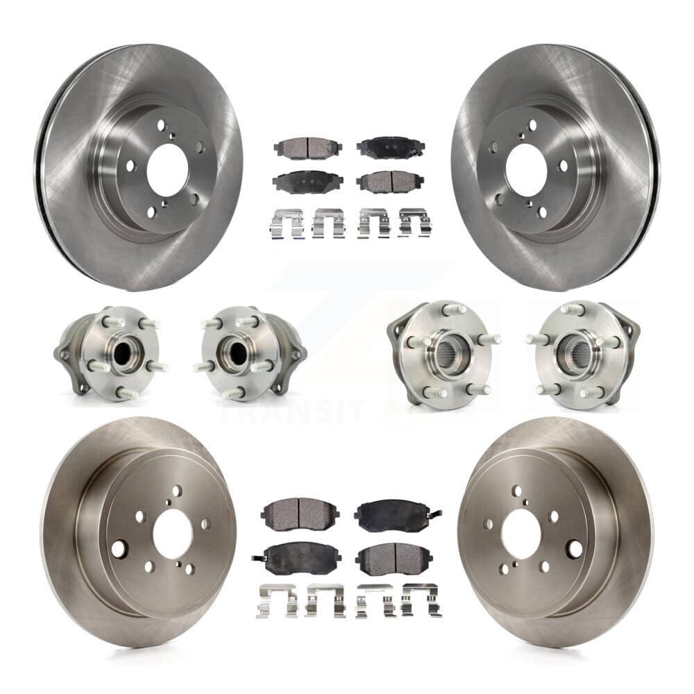 Transit Auto - KBB-108961 - Front and Rear Wheel Bearing and Hub Assembly Kits