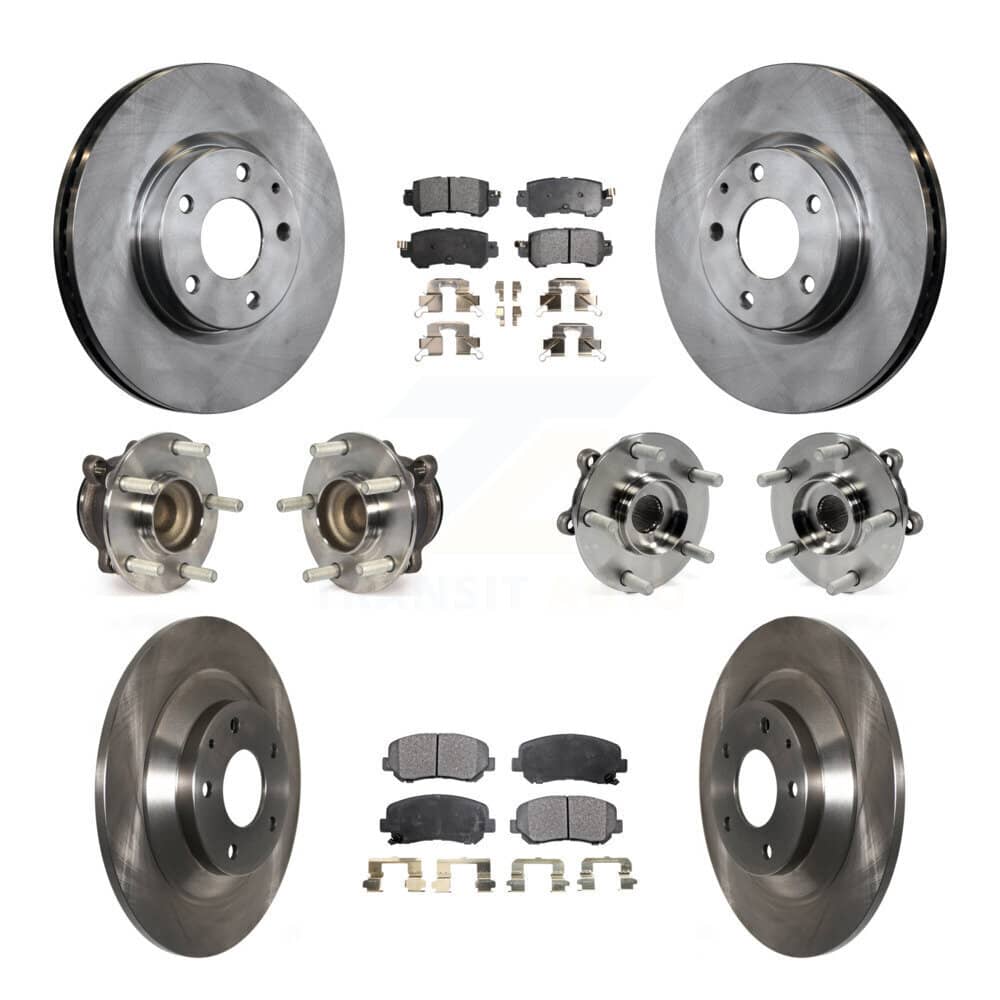 Transit Auto - KBB-109010 - Front and Rear Wheel Bearing and Hub Assembly Kits