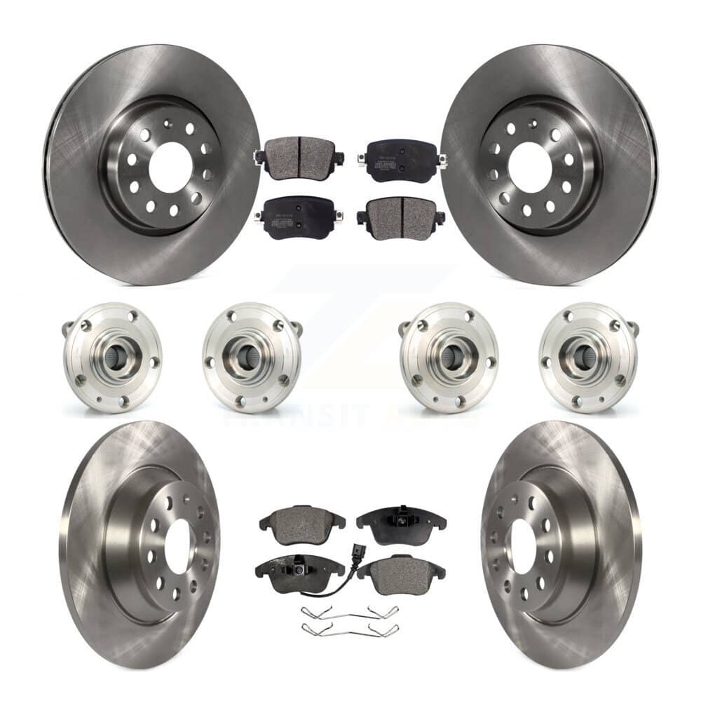 Transit Auto - KBB-109086 - Front and Rear Wheel Bearing and Hub Assembly Kits