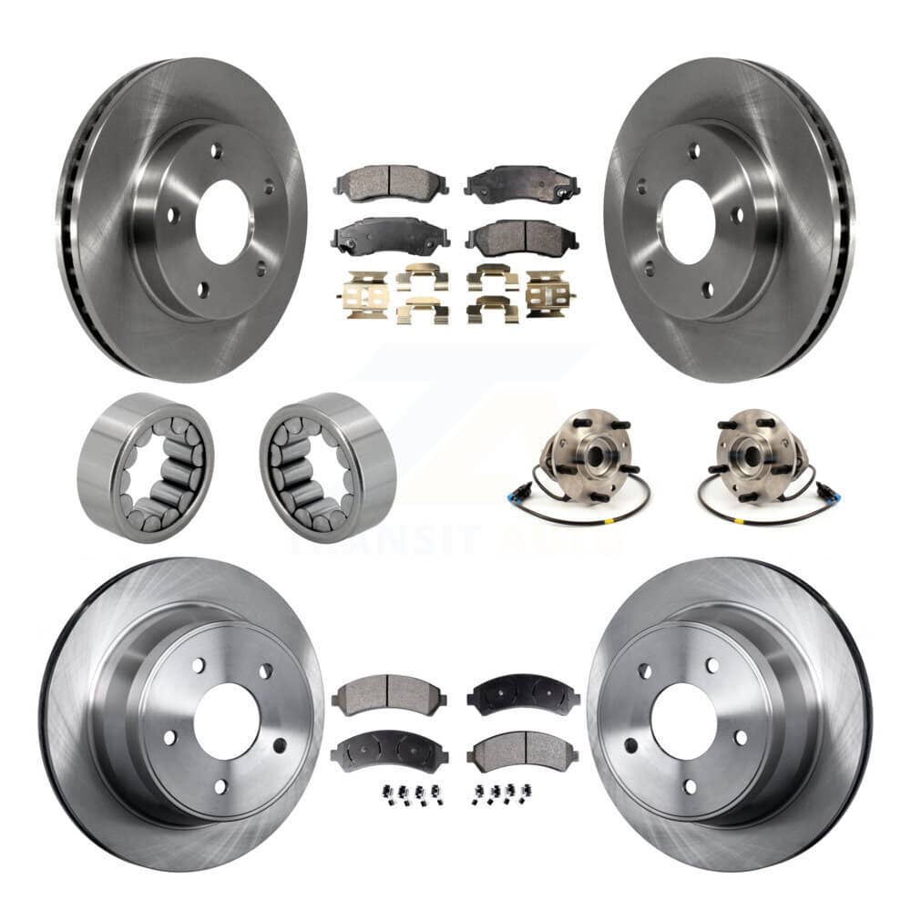 Transit Auto - KBB-109171 - Front and Rear Wheel Bearing and Hub Assembly Kits