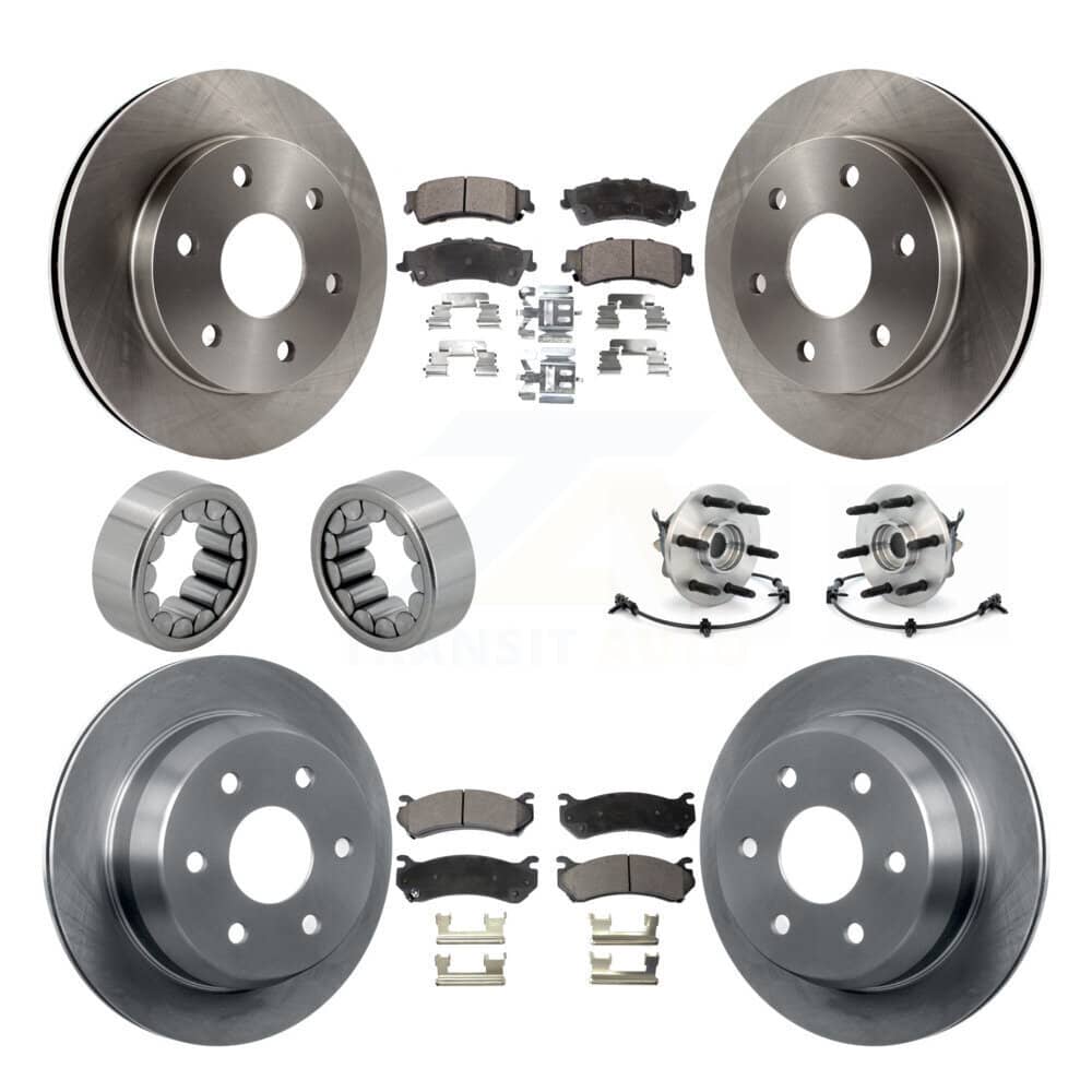 Transit Auto - KBB-109179 - Front and Rear Wheel Bearing and Hub Assembly Kits