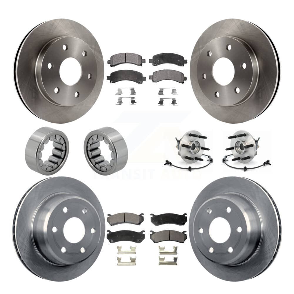 Transit Auto - KBB-109183 - Front and Rear Wheel Bearing and Hub Assembly Kits