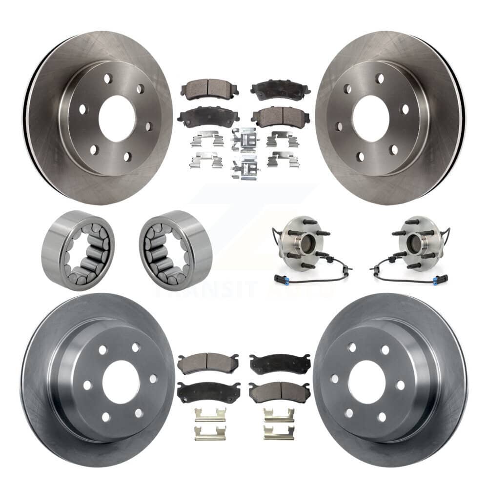 Transit Auto - KBB-109185 - Front and Rear Wheel Bearing and Hub Assembly Kits