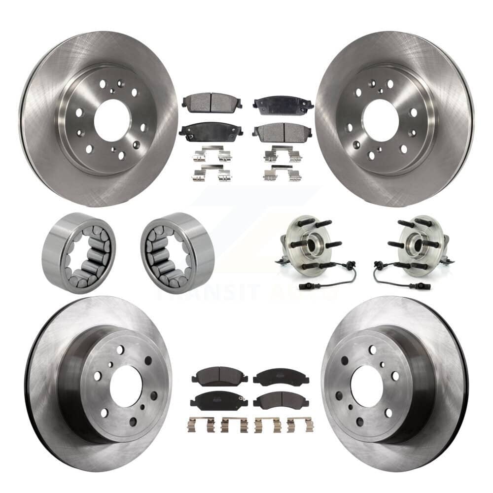 Transit Auto - KBB-109195 - Front and Rear Wheel Bearing and Hub Assembly Kits