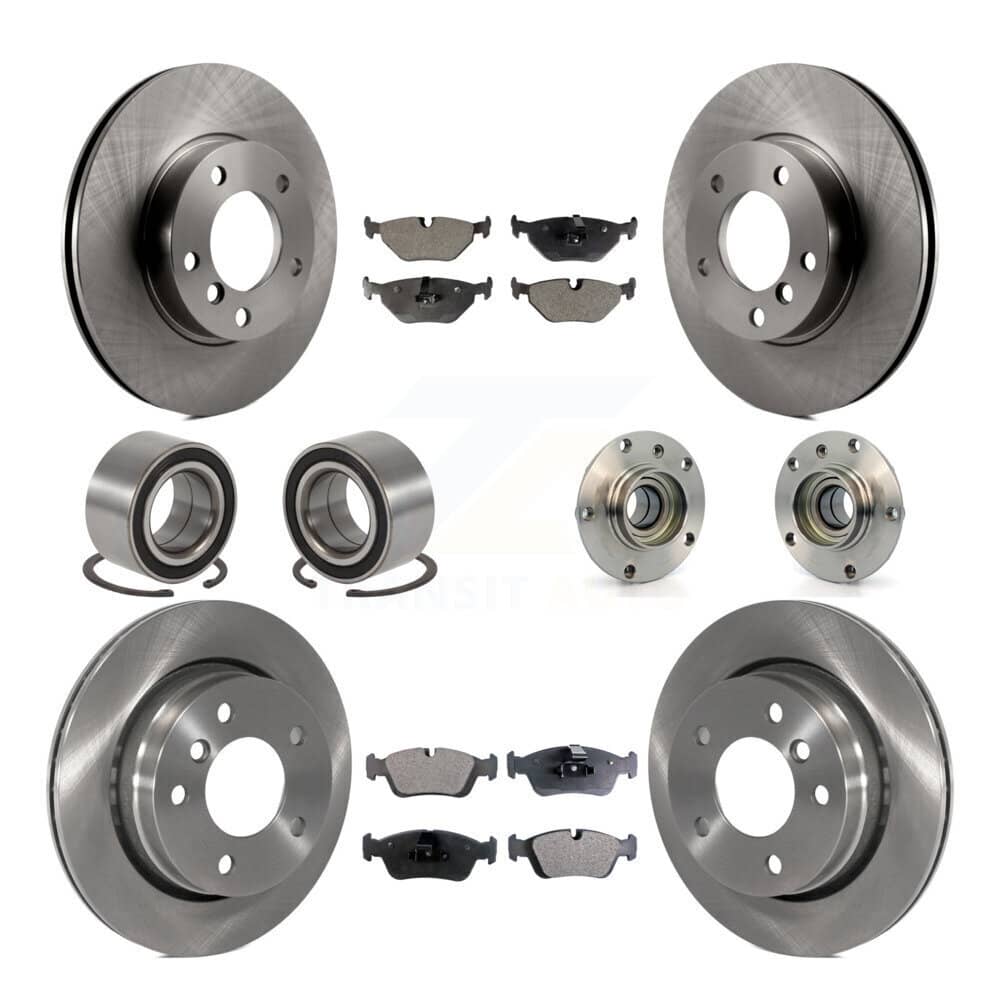 Transit Auto - KBB-109209 - Front and Rear Wheel Bearing and Hub Assembly Kits
