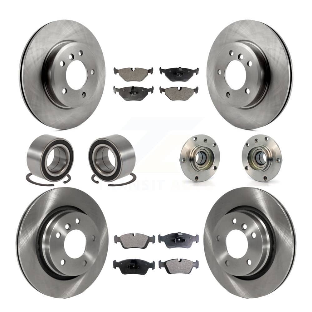 Transit Auto - KBB-109210 - Front and Rear Wheel Bearing and Hub Assembly Kits
