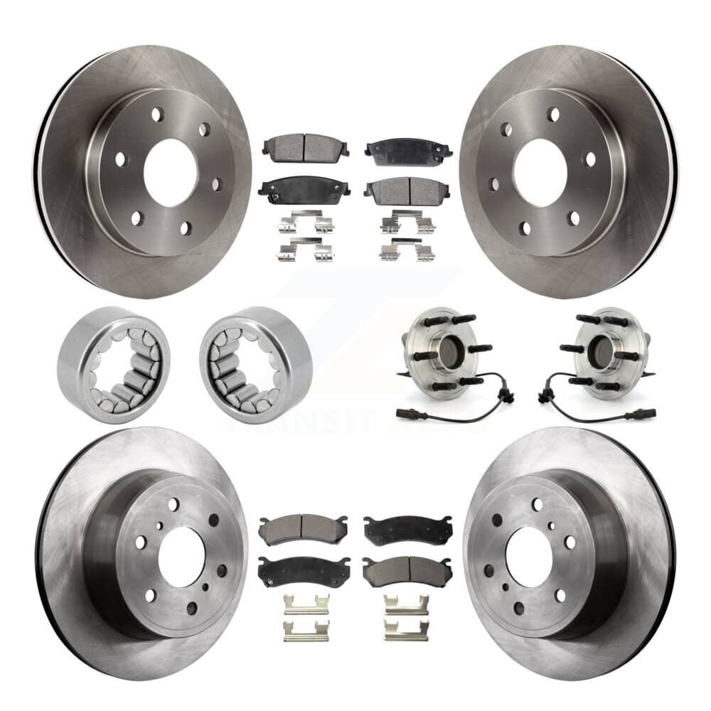 Transit Auto - KBB-109318 - Front and Rear Wheel Bearing and Hub Assembly Kits
