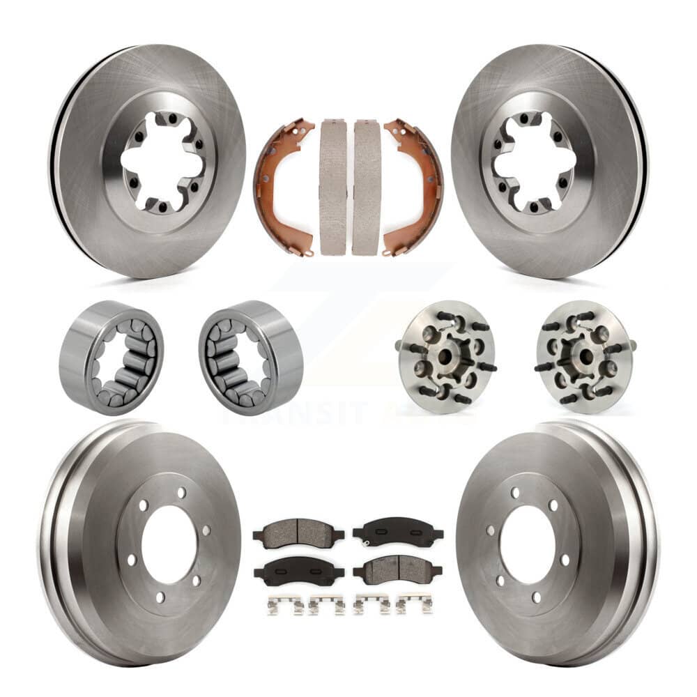 Transit Auto - KBB-109376 - Front and Rear Wheel Bearing and Hub Assembly Kits