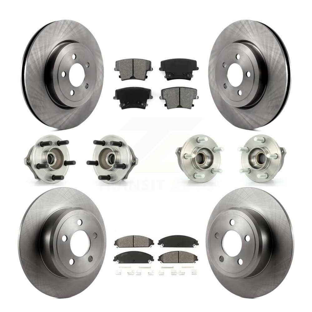 Transit Auto - KBB-109551 - Front and Rear Wheel Bearing and Hub Assembly Kits