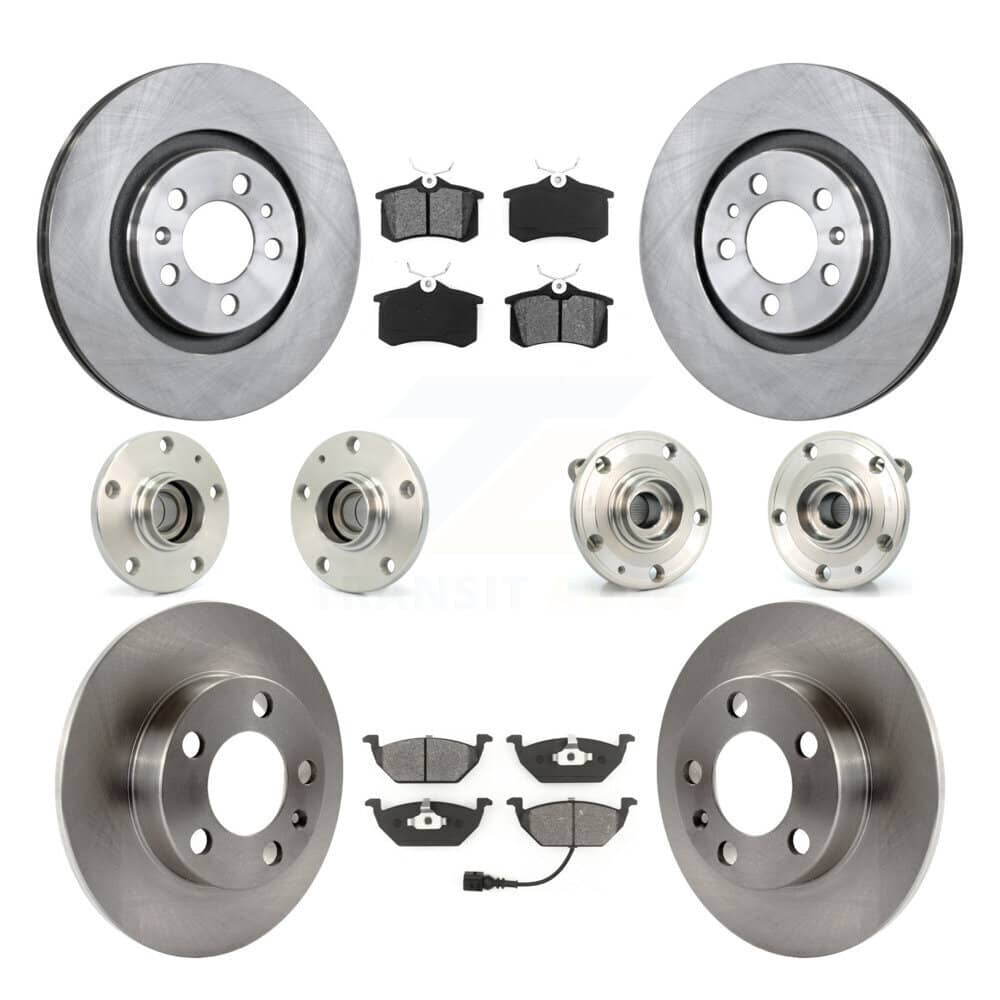 Transit Auto - KBB-109568 - Front and Rear Wheel Bearing and Hub Assembly Kits