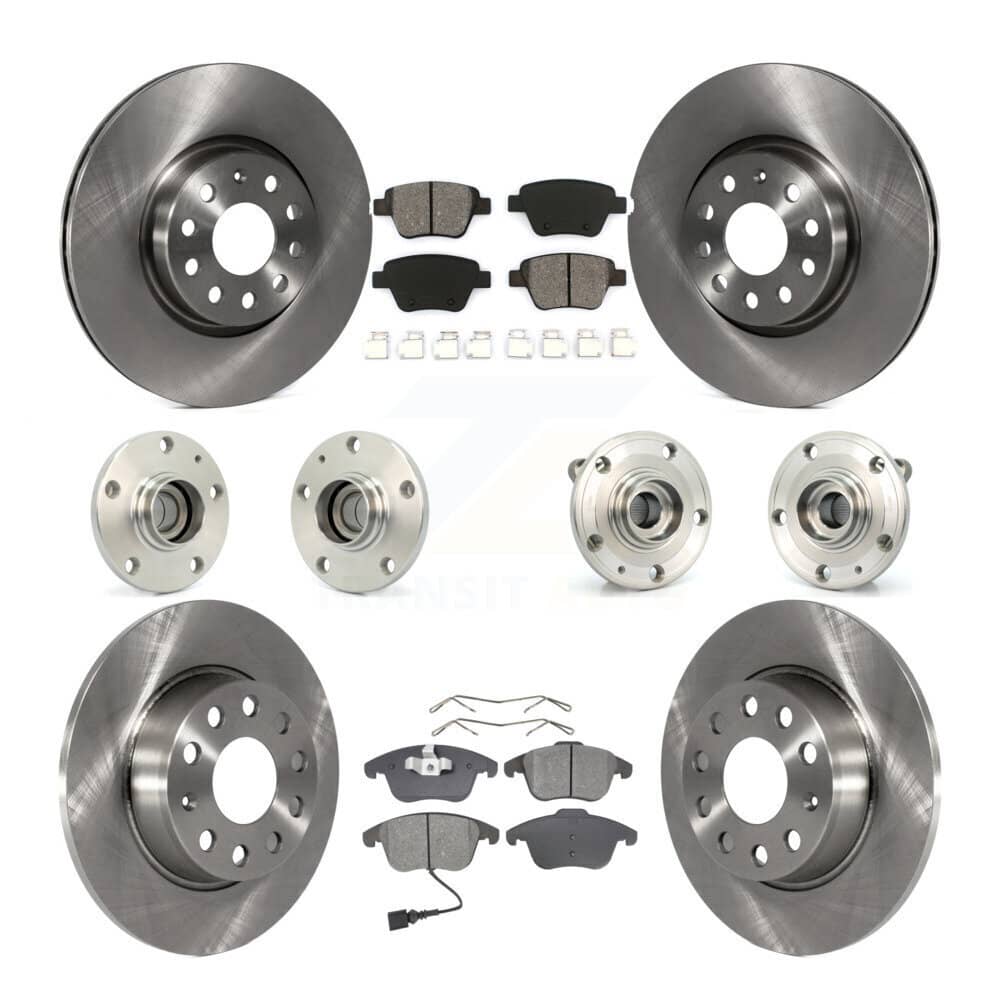 Transit Auto - KBB-109577 - Front and Rear Wheel Bearing and Hub Assembly Kits