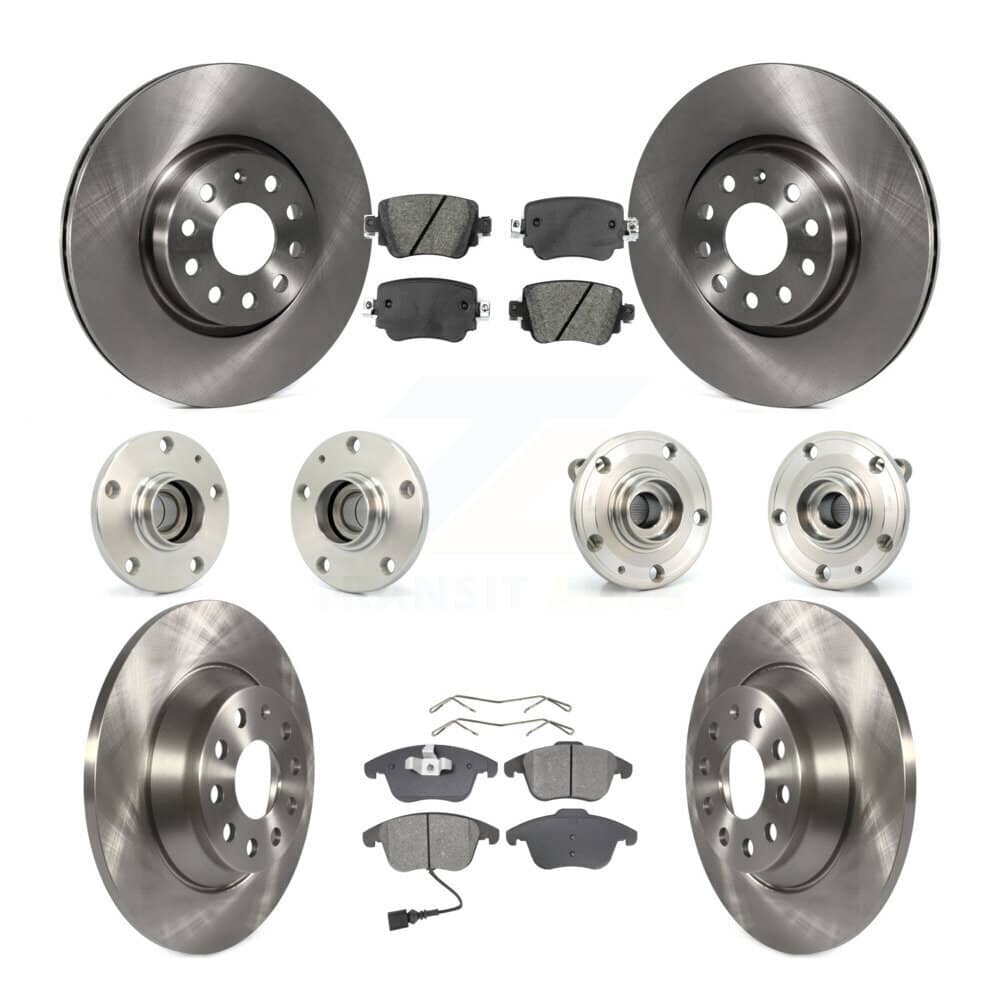 Transit Auto - KBB-109579 - Front and Rear Wheel Bearing and Hub Assembly Kits