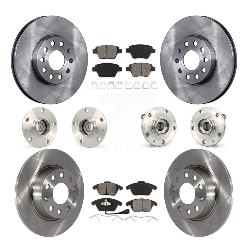 Transit Auto - KBB-109605 - Front and Rear Wheel Bearing and Hub Assembly Kits