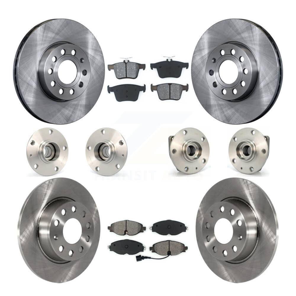 Transit Auto - KBB-109615 - Front and Rear Wheel Bearing and Hub Assembly Kits