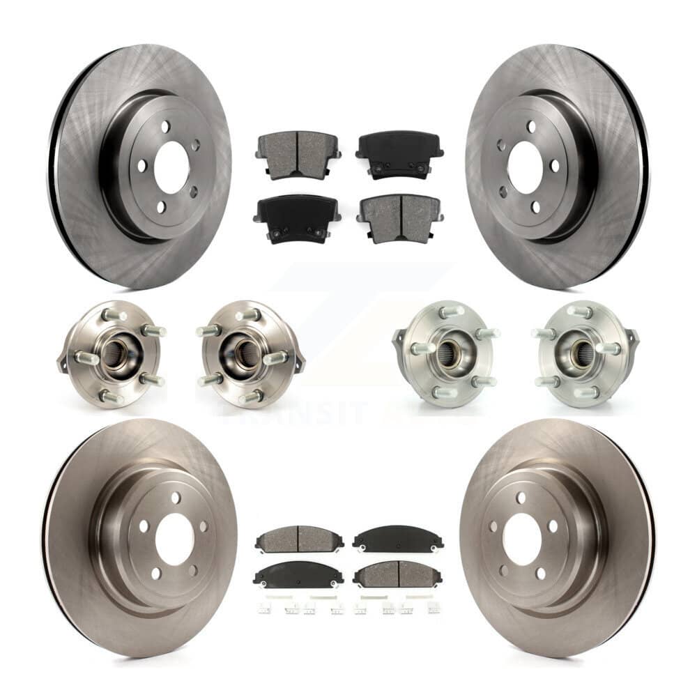 Transit Auto - KBB-109640 - Front and Rear Wheel Bearing and Hub Assembly Kits