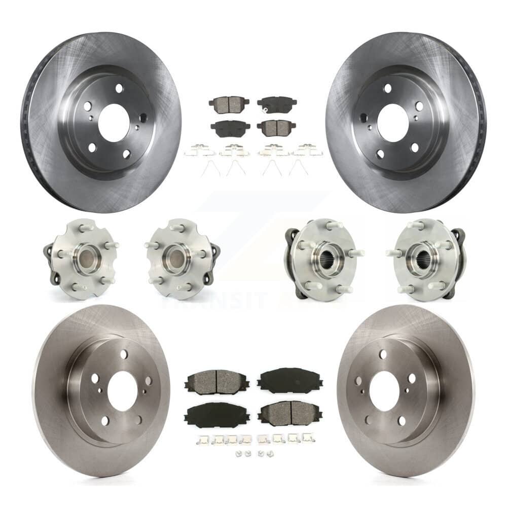 Transit Auto - KBB-109650 - Front and Rear Wheel Bearing and Hub Assembly Kits