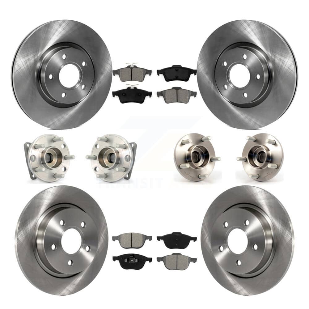 Transit Auto - KBB-109705 - Front and Rear Wheel Bearing and Hub Assembly Kits