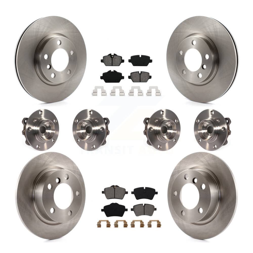 Transit Auto - KBB-109778 - Front and Rear Wheel Bearing and Hub Assembly Kits