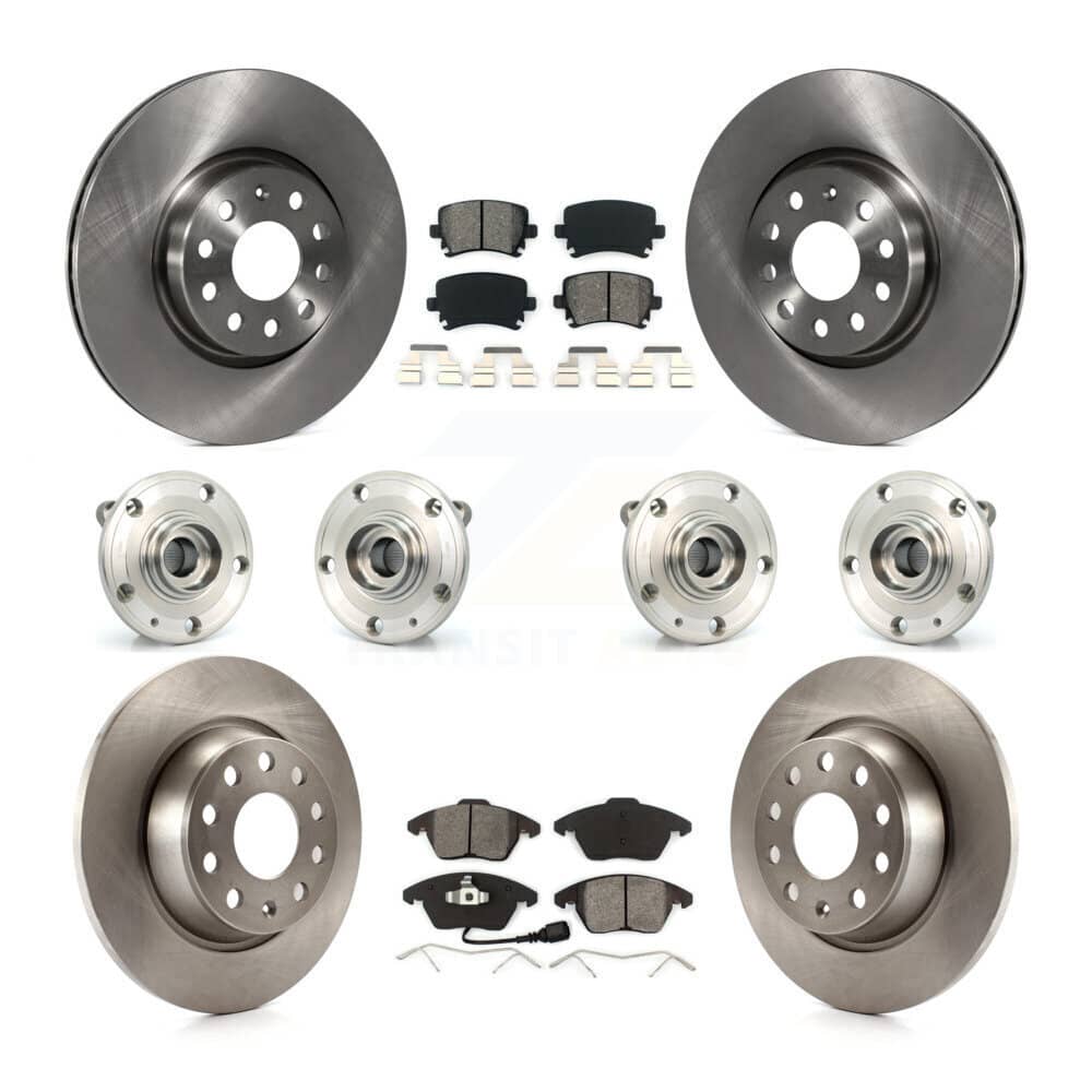 Transit Auto - KBB-109797 - Front and Rear Wheel Bearing and Hub Assembly Kits