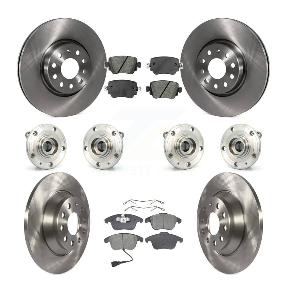 Transit Auto - KBB-109799 - Front and Rear Wheel Bearing and Hub Assembly Kits