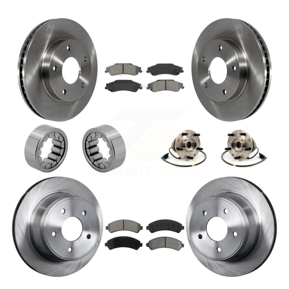 Transit Auto - KBB-109883 - Front and Rear Wheel Bearing and Hub Assembly Kits