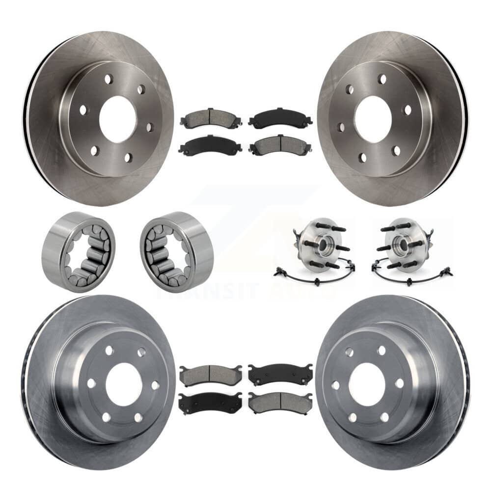 Transit Auto - KBB-109894 - Front and Rear Wheel Bearing and Hub Assembly Kits