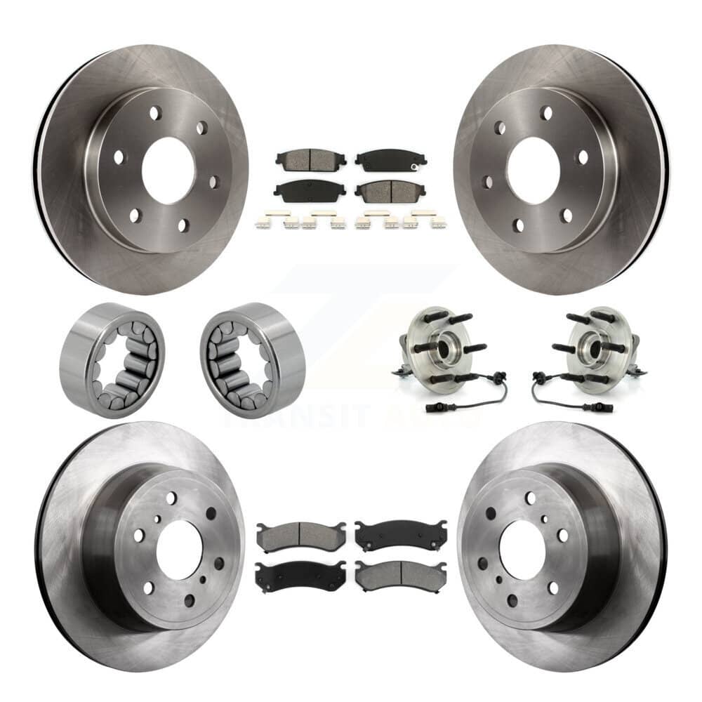 Transit Auto - KBB-109906 - Front and Rear Wheel Bearing and Hub Assembly Kits