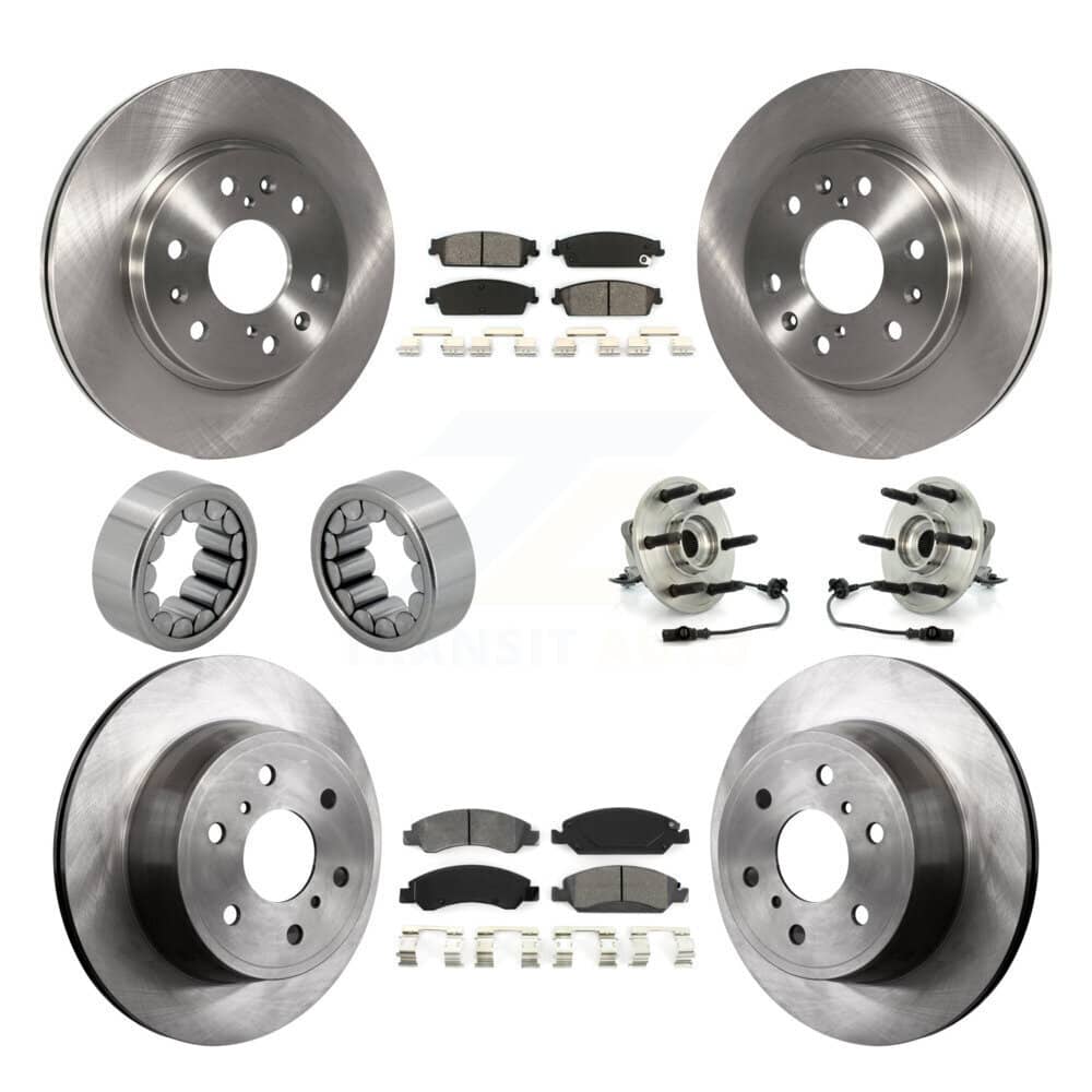 Transit Auto - KBB-109908 - Front and Rear Wheel Bearing and Hub Assembly Kits
