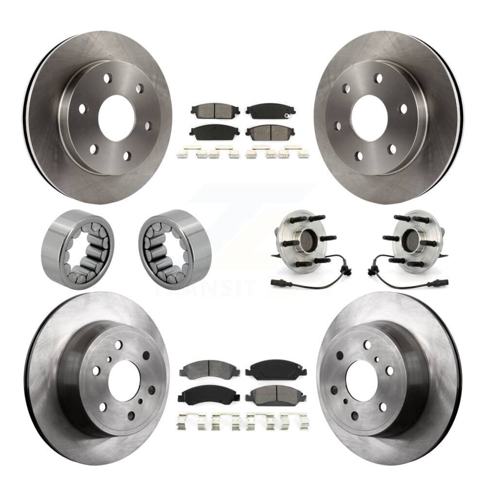 Transit Auto - KBB-109910 - Front and Rear Wheel Bearing and Hub Assembly Kits