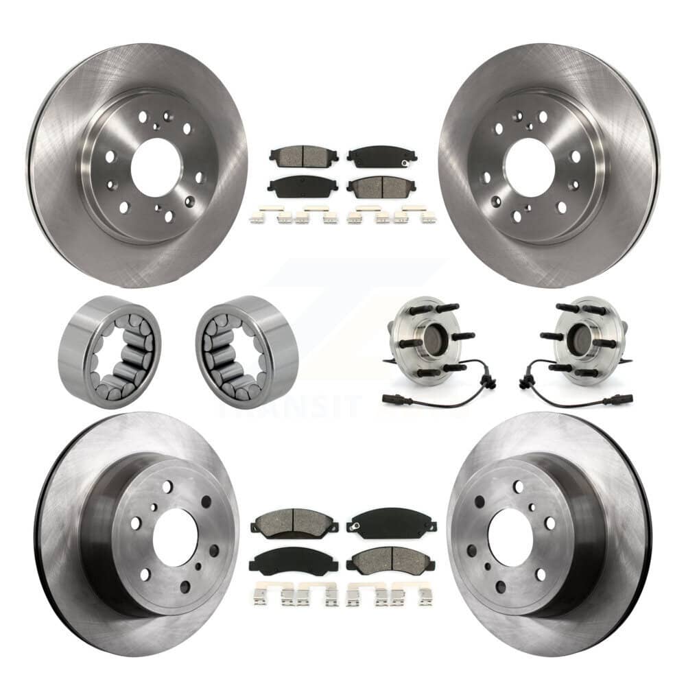 Transit Auto - KBB-109912 - Front and Rear Wheel Bearing and Hub Assembly Kits