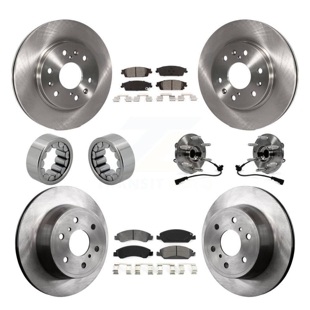 Transit Auto - KBB-109917 - Front and Rear Wheel Bearing and Hub Assembly Kits