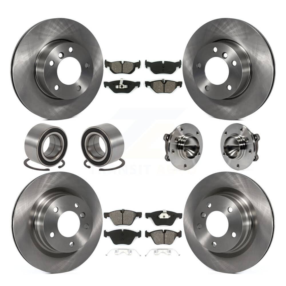Transit Auto - KBB-109929 - Front and Rear Wheel Bearing and Hub Assembly Kits