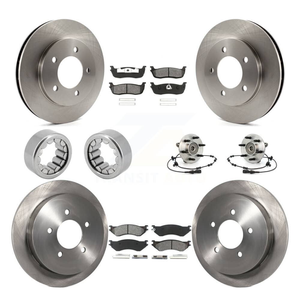 Transit Auto - KBB-110005 - Front and Rear Wheel Bearing and Hub Assembly Kits