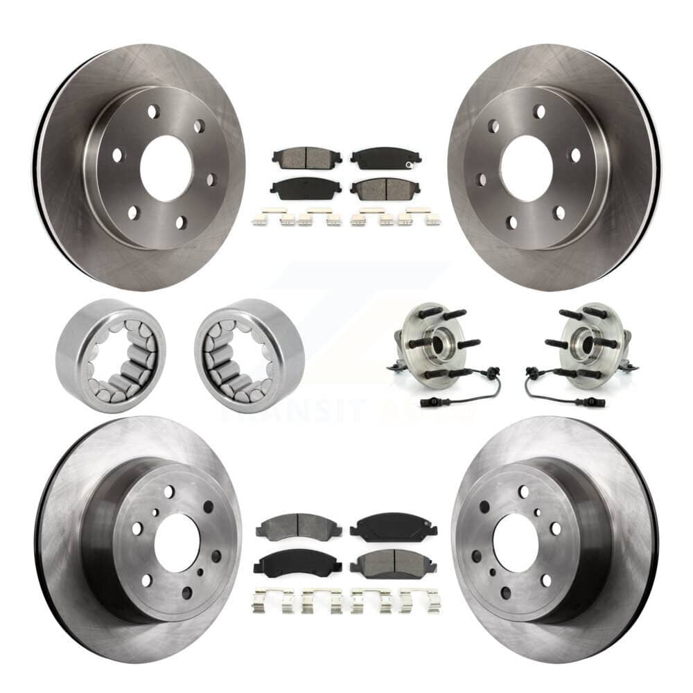 Transit Auto - KBB-110035 - Front and Rear Wheel Bearing and Hub Assembly Kits
