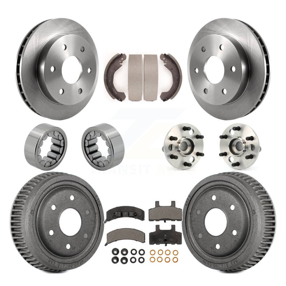 Transit Auto - KBB-110083 - Front and Rear Wheel Bearing and Hub Assembly Kits