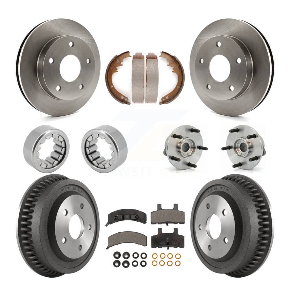 Transit Auto - KBB-110128 - Front and Rear Wheel Bearing and Hub Assembly Kits