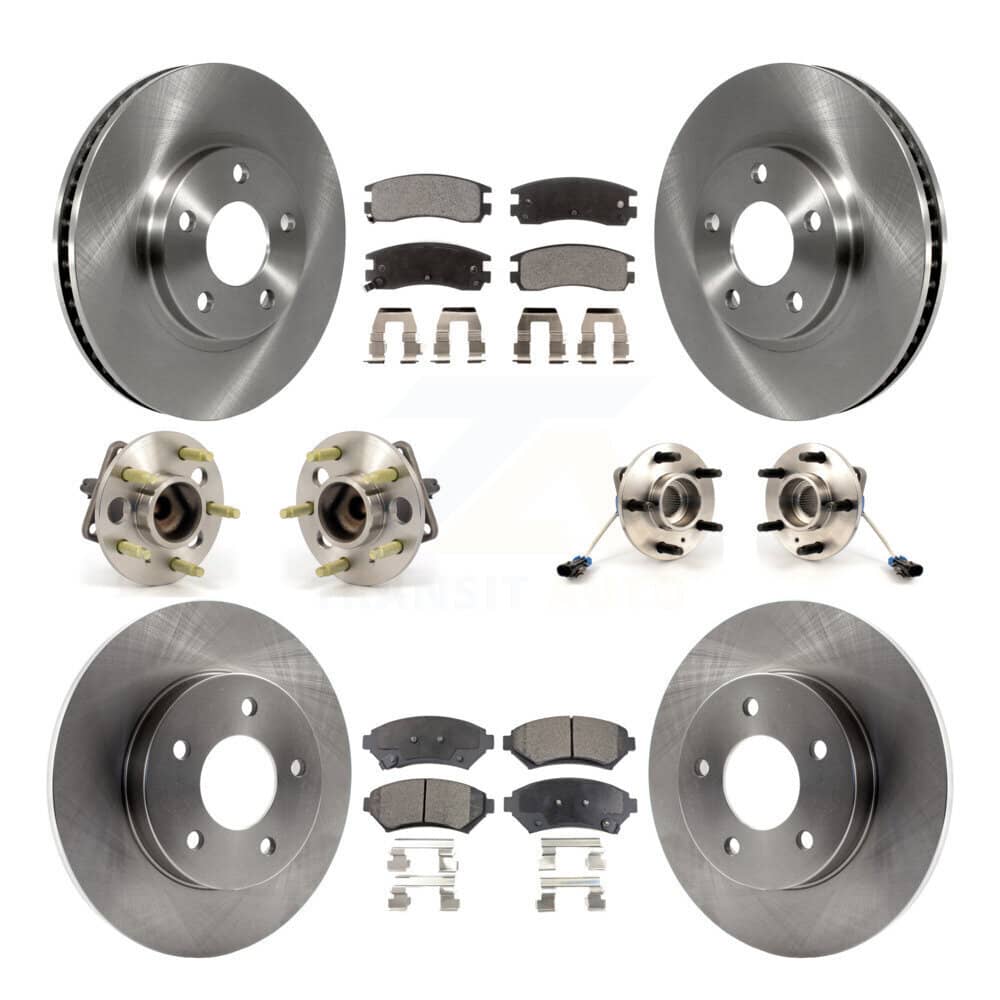 Transit Auto - KBB-110159 - Front and Rear Wheel Bearing and Hub Assembly Kits