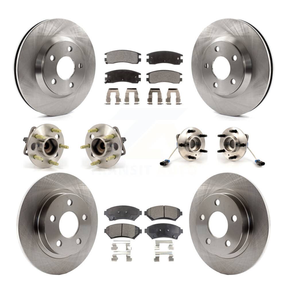 Transit Auto - KBB-110168 - Front and Rear Wheel Bearing and Hub Assembly Kits