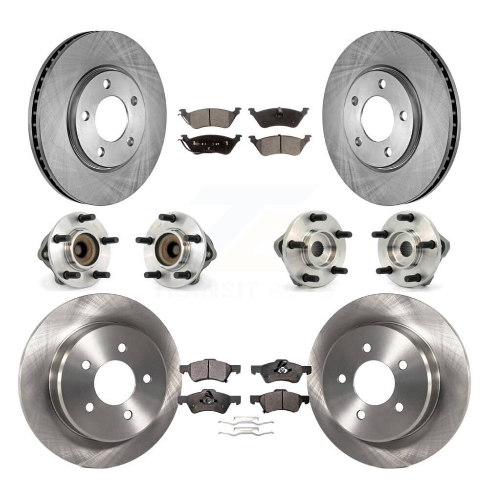 Transit Auto - KBB-110192 - Front and Rear Wheel Bearing and Hub Assembly Kits