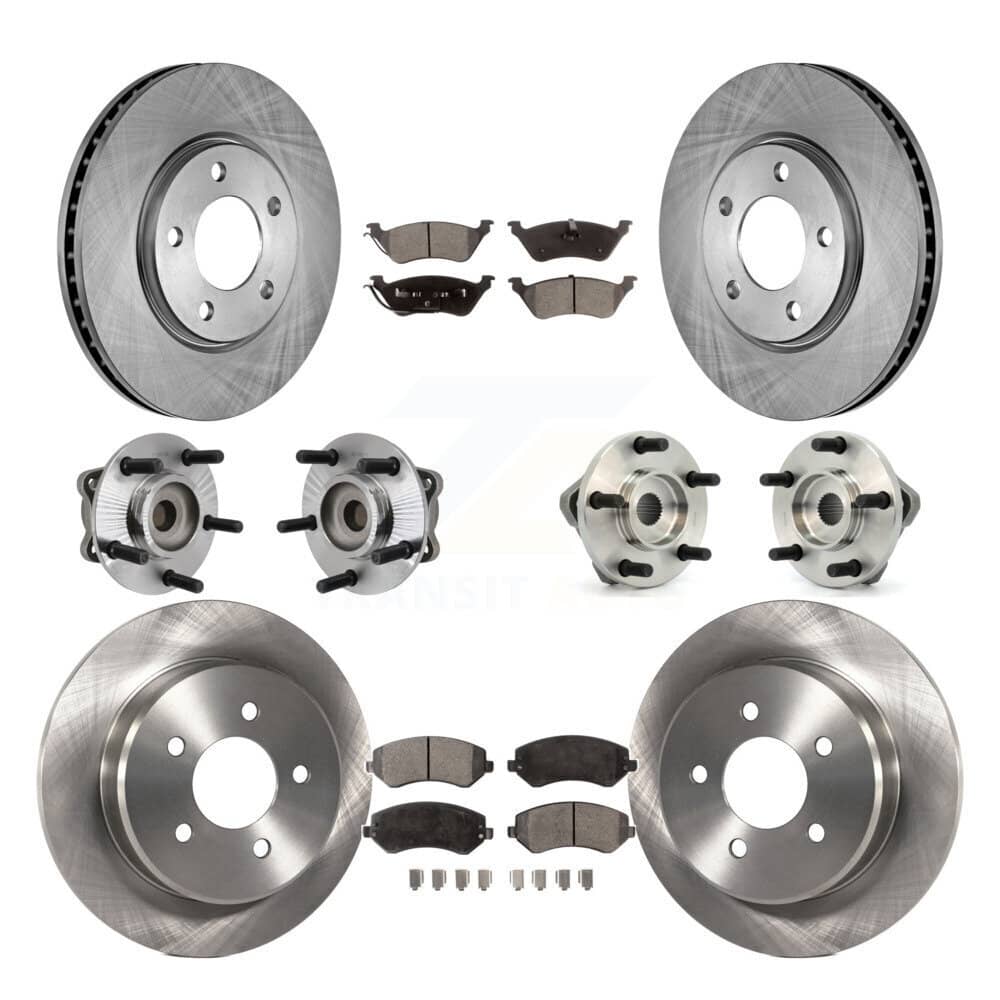Transit Auto - KBB-110195 - Front and Rear Wheel Bearing and Hub Assembly Kits
