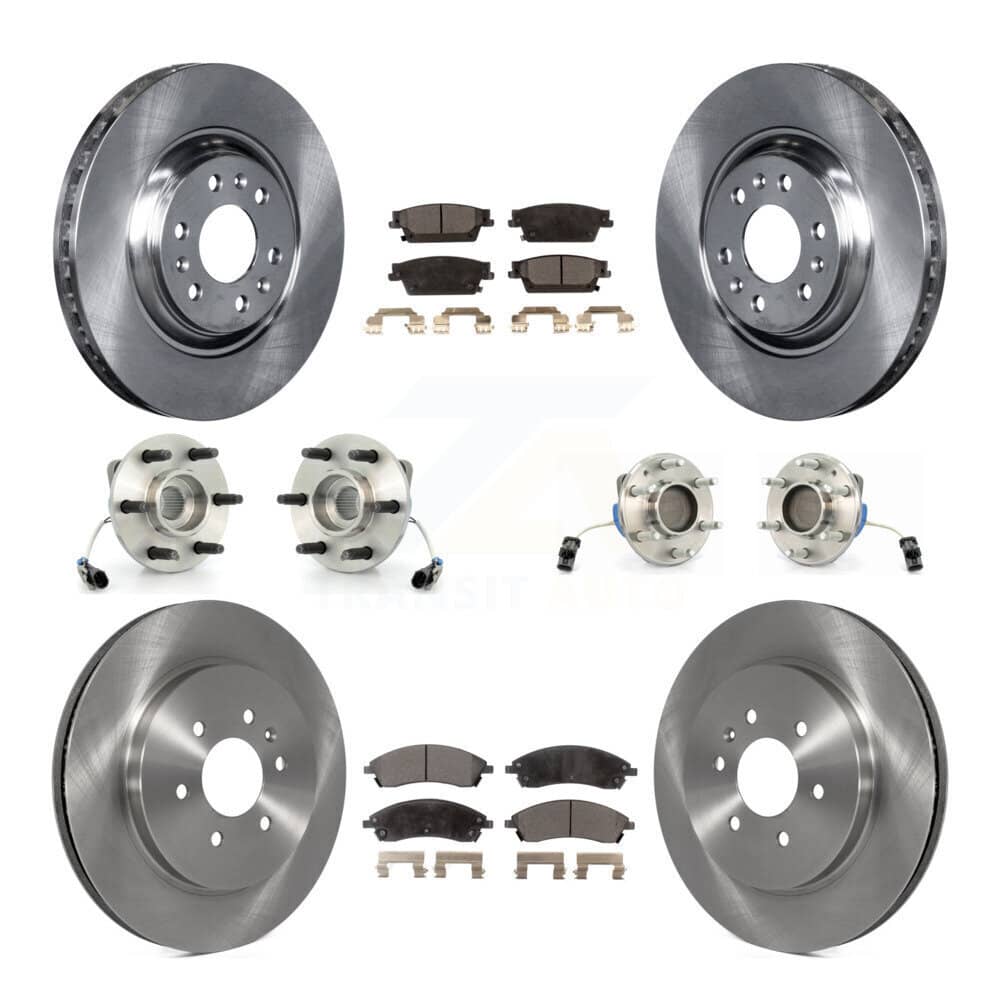 Transit Auto - KBB-110219 - Front and Rear Wheel Bearing and Hub Assembly Kits