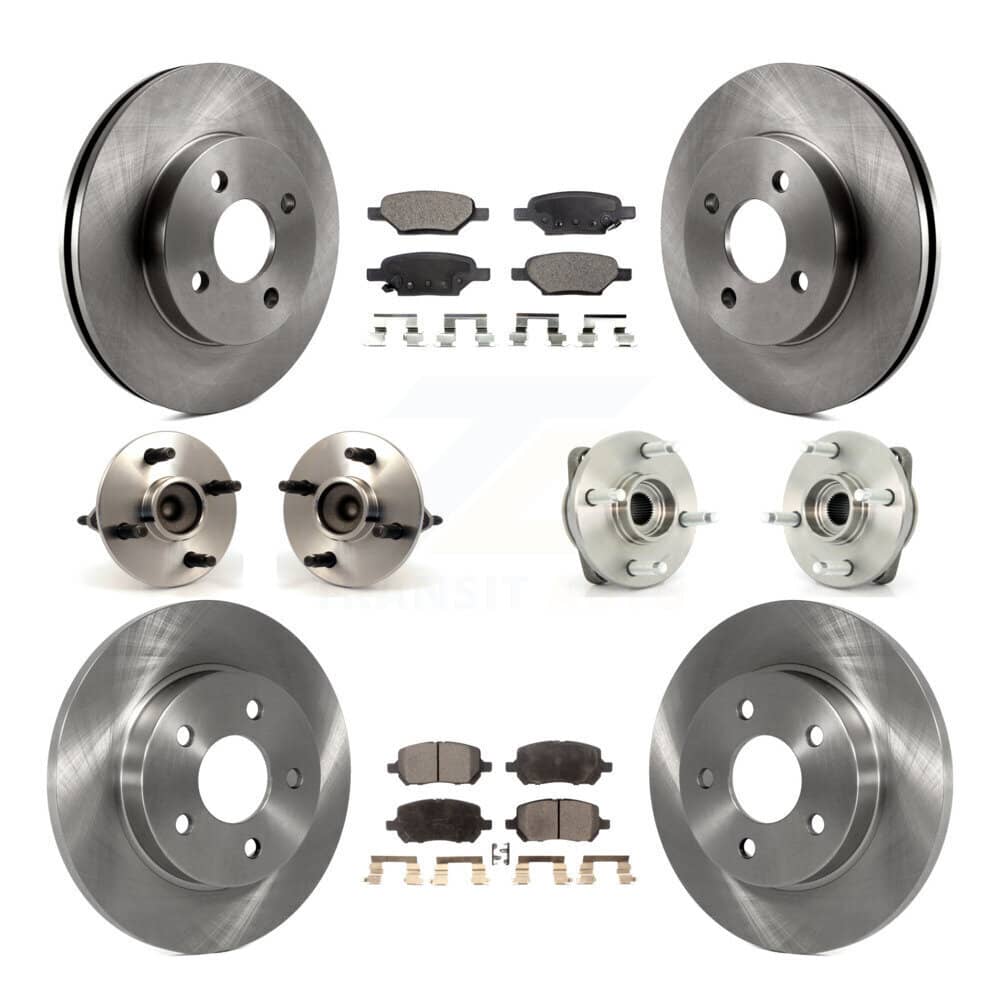Transit Auto - KBB-110224 - Front and Rear Wheel Bearing and Hub Assembly Kits