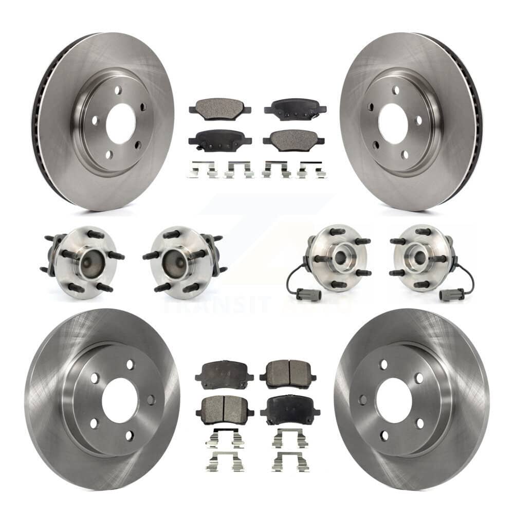 Transit Auto - KBB-110226 - Front and Rear Wheel Bearing and Hub Assembly Kits