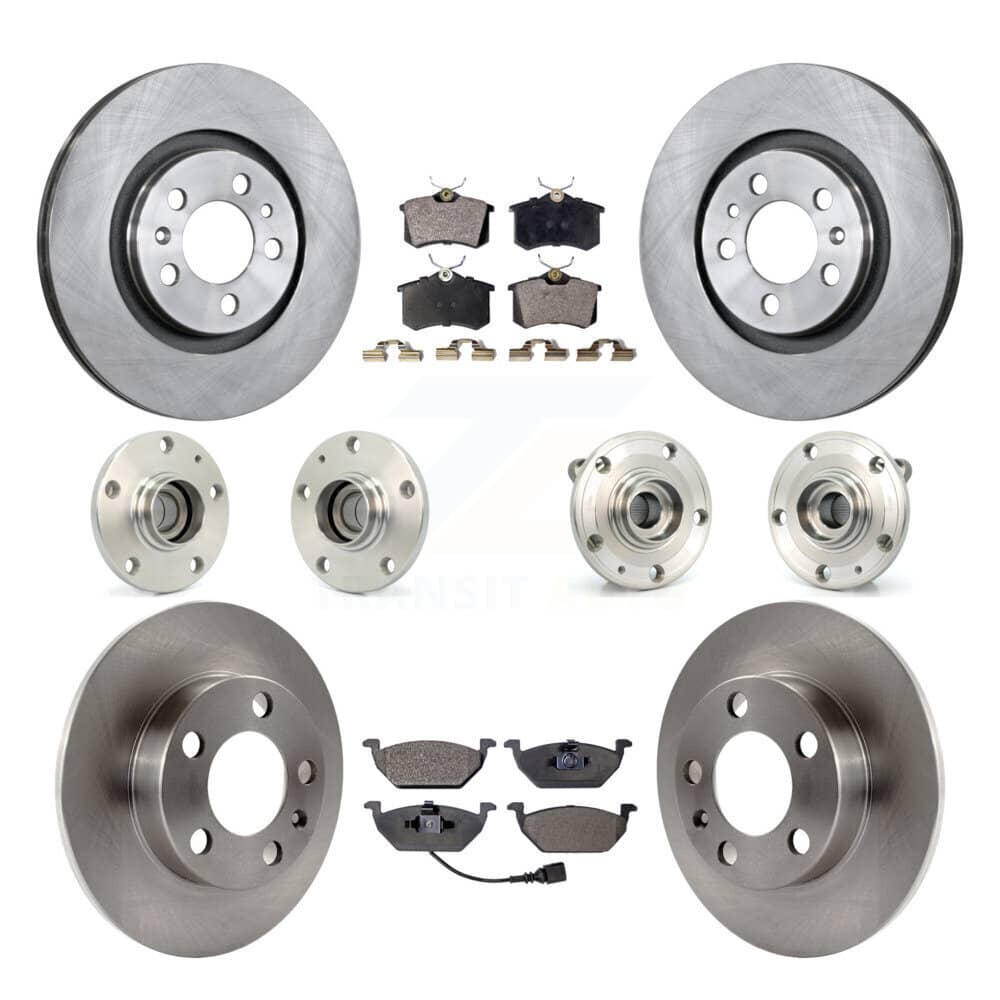 Transit Auto - KBB-110269 - Front and Rear Wheel Bearing and Hub Assembly Kits
