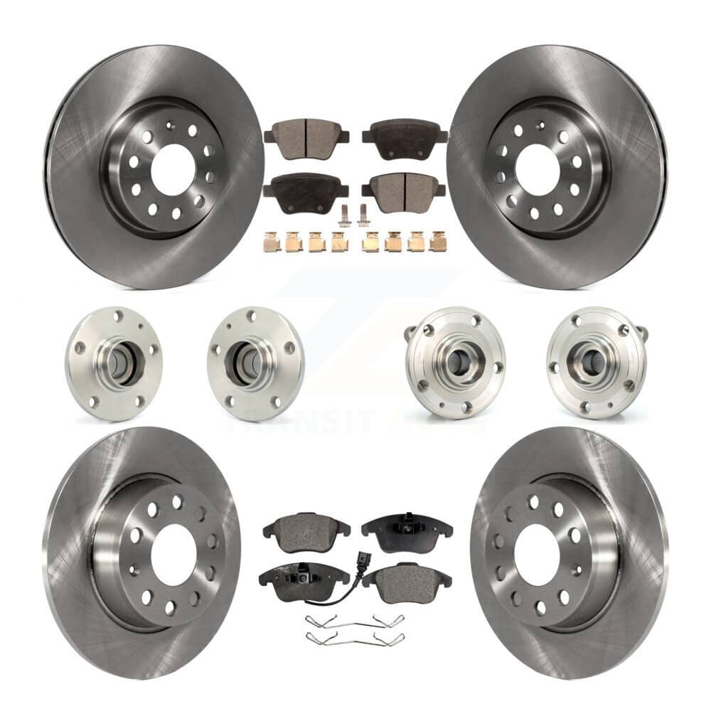 Transit Auto - KBB-110278 - Front and Rear Wheel Bearing and Hub Assembly Kits