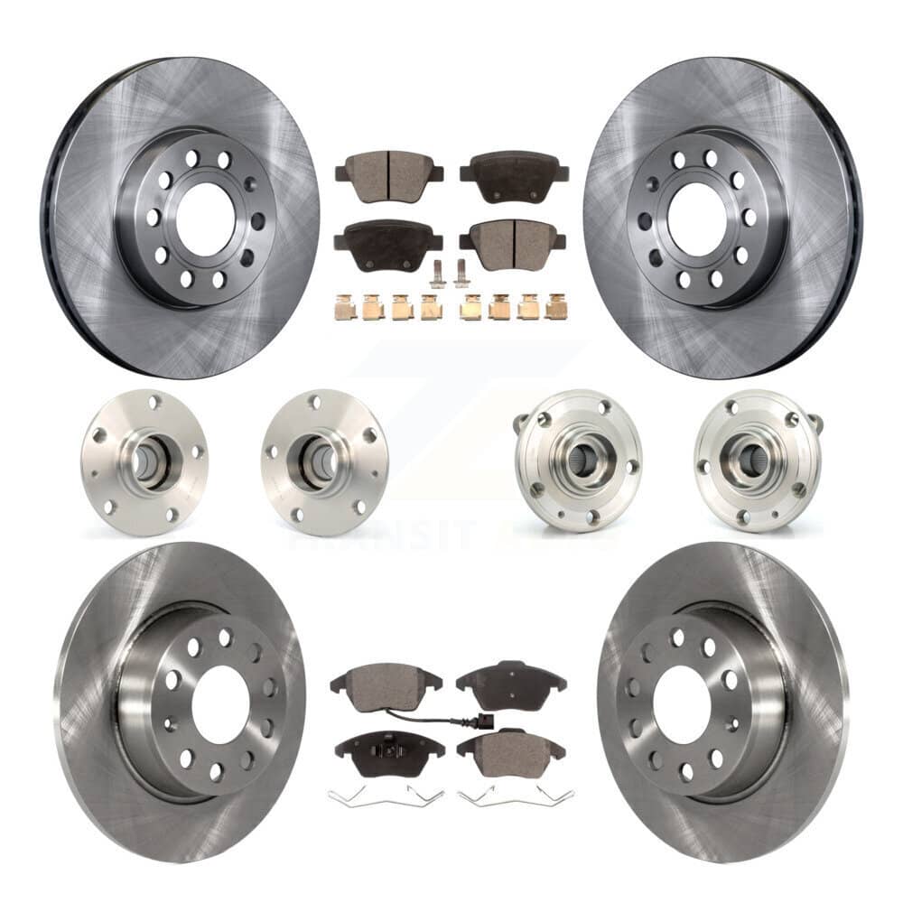 Transit Auto - KBB-110308 - Front and Rear Wheel Bearing and Hub Assembly Kits