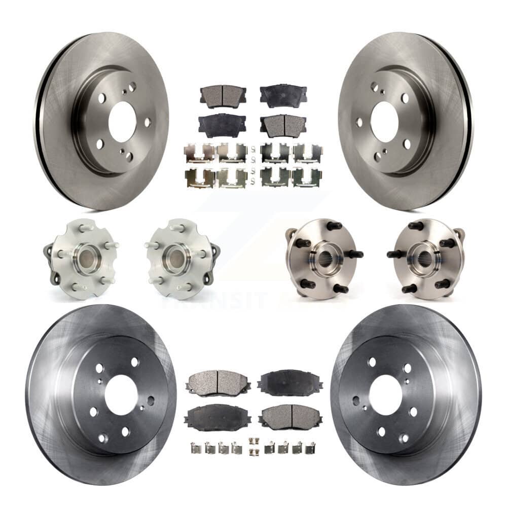 Transit Auto - KBB-110350 - Front and Rear Wheel Bearing and Hub Assembly Kits